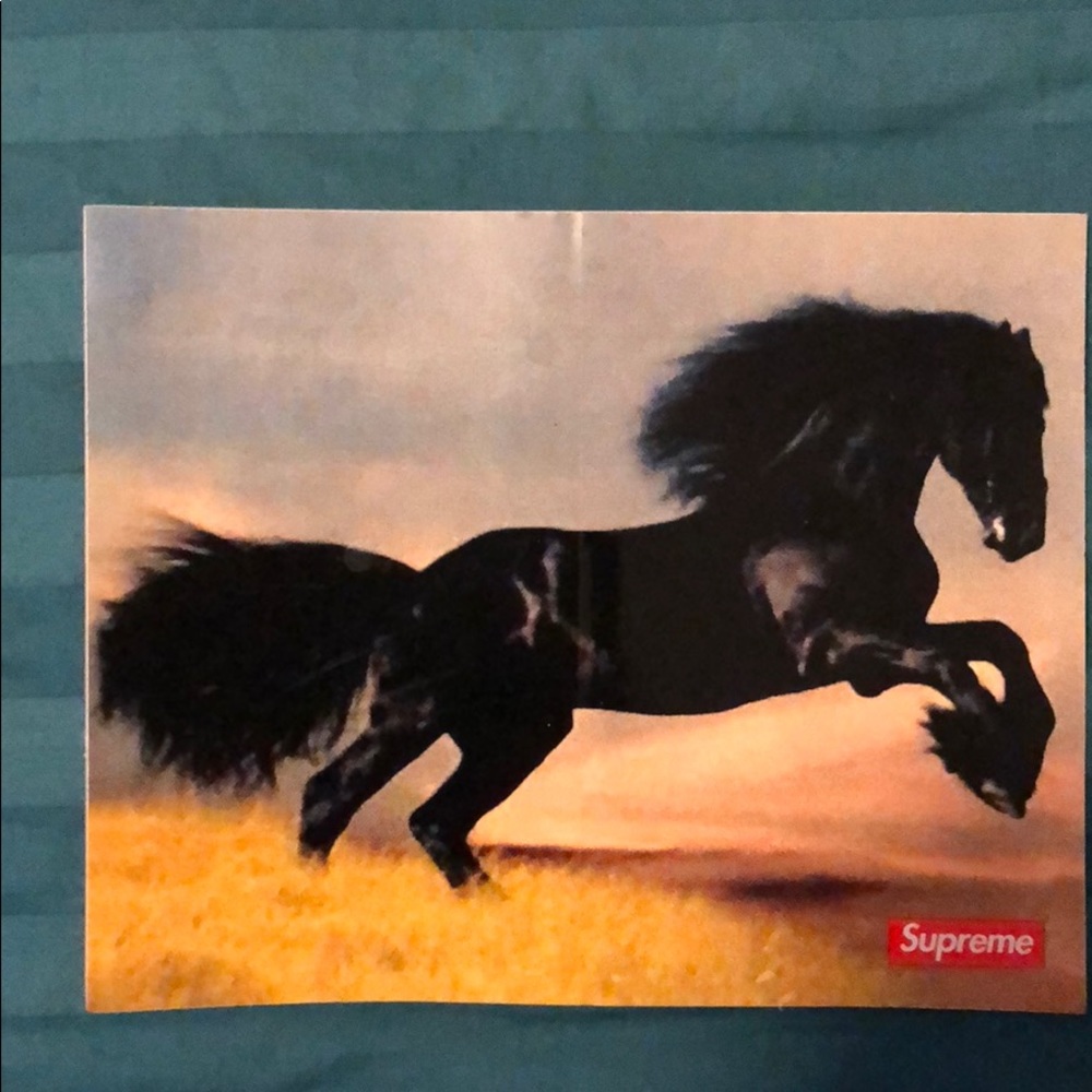 Authentic Supreme sticker